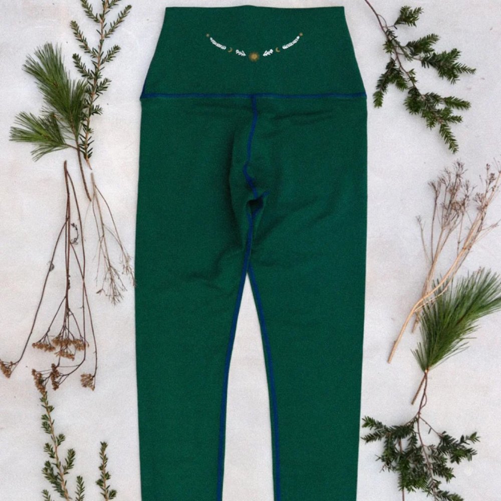 Purusha People Hygge Leggings *Rare* Like NEW! Flattering High Waist! XS-S